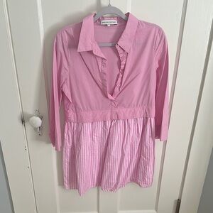 English Factory Pink Mini Dress